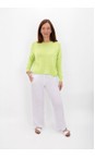 Amazing Woman Summer Lime Jodie Summer Lime Front Pocket Supersoft Knit Jumper  