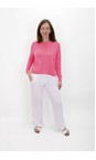 Amazing Woman Summer Pink Jodie Summer Pink Front Pocket Supersoft Knit Jumper  