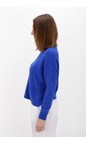 Amazing Woman Blusa Blue Jodie Blusa Blue Front Pocket Supersoft Knit Jumper  