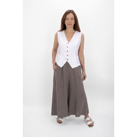Amazing Woman Kira Dark Mud Culotte - Beige