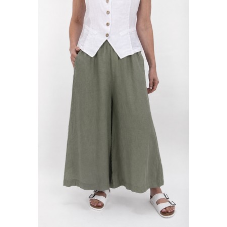Amazing Woman Kira Khaki Culotte - Green