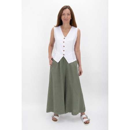 Amazing Woman Kira Khaki Culotte - Green