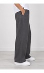 Amazing Woman Charcoal Orla Long Charcoal Linen Trouser  