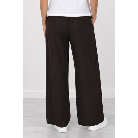 Amazing Woman Orla Choko Long Linen Trouser - Multicoloured