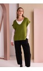 Naya Avocado Naya Extended Shoulder Soft Knit   