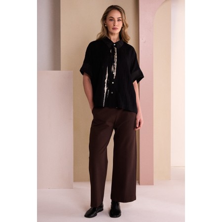 Naya Naya Choko Soft Wide Leg Trouser - Multicoloured