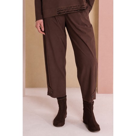 Naya Naya Choko Tab Hem Drawstring Trouser - Multicoloured