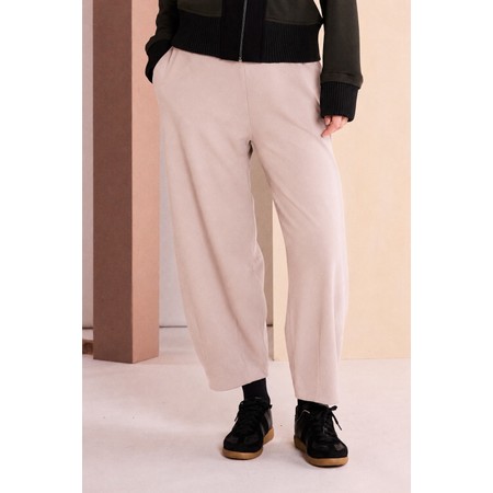 Naya Naya Mink Balloon Pleat Trouser - Beige