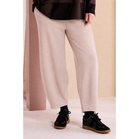 Naya Naya Mink Balloon Pleat Trouser - Beige