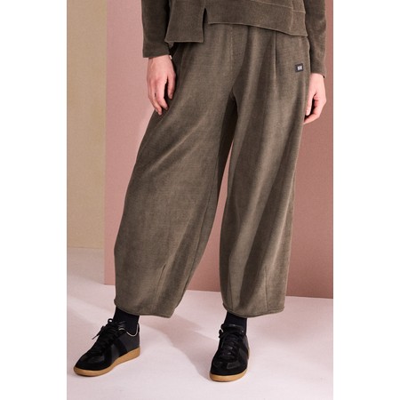 Naya Naya Army Soft Cord Trouser - Green
