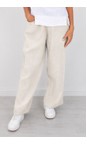 Amazing Woman Natural Orla Natural Long Linen Trouser  