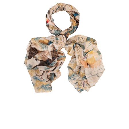 One Hundred Stars Hummingbird Nude Scarf - Pink