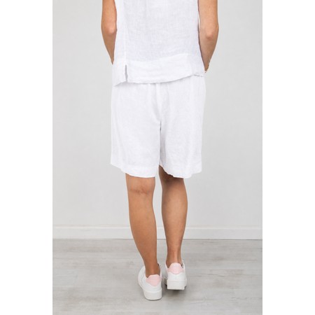 Amazing Woman Orla White Linen Shorts - White