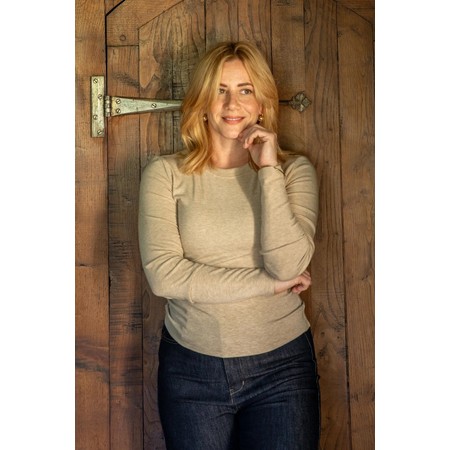 Chalk Nancy Oatmeal Top - Beige