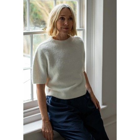 Chalk Clara Ivory Jumper - Off-White