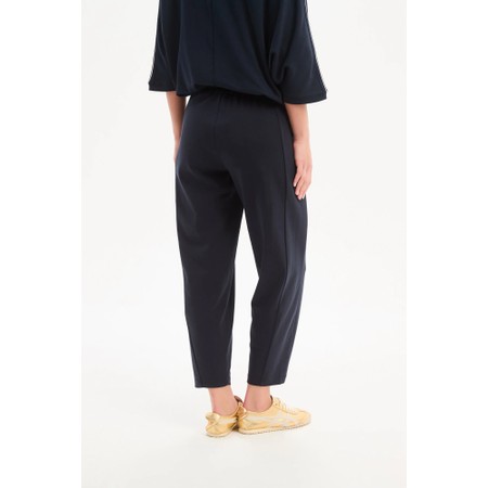 Tirelli Barrel Leg Navy Lounge Pant - Blue