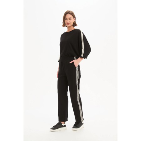 Tirelli Straight Leg Lounge Pant - Black