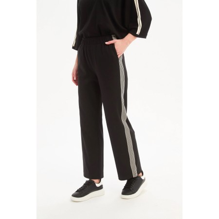 Tirelli Straight Leg Lounge Pant - Black