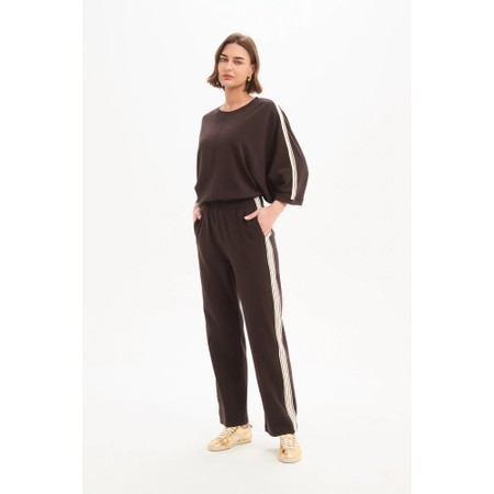 Tirelli Straight Leg Lounge Pant - Brown