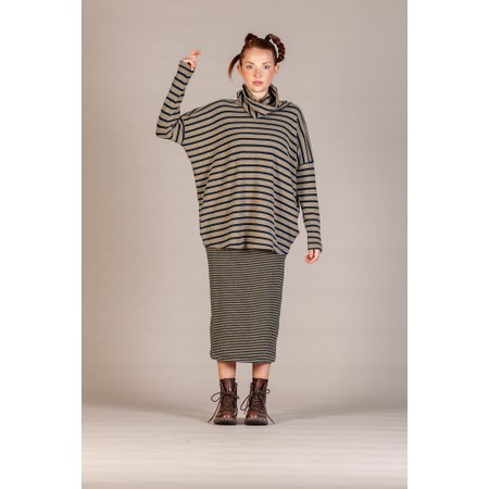 Mama B Bill R Alpaca Stripe Fleece Jumper - Multicoloured