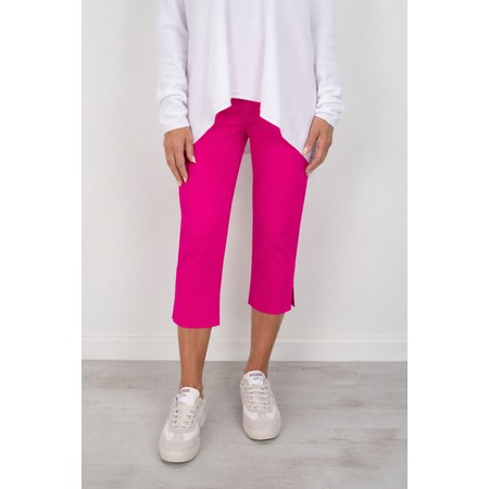 Robell Marie 07 Cabaret Pink Cropped Trouser - Pink