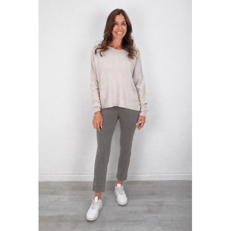 Robell Rose 09 Dark Grey Denim Jean - Grey
