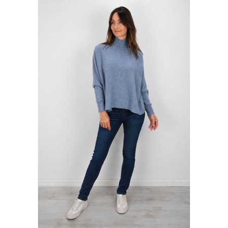 Robell Rose Dark Denim Slim Fit Washed Dark Denim Jean - Blue