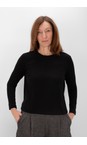 Aida Nero Plain Jumper