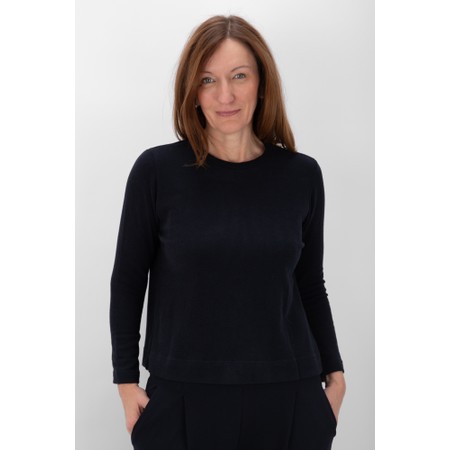 Mama B Aida Notte Plain Jumper - Blue