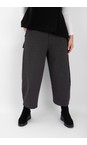 Mira F Antracite Jersey Balloon Trouser