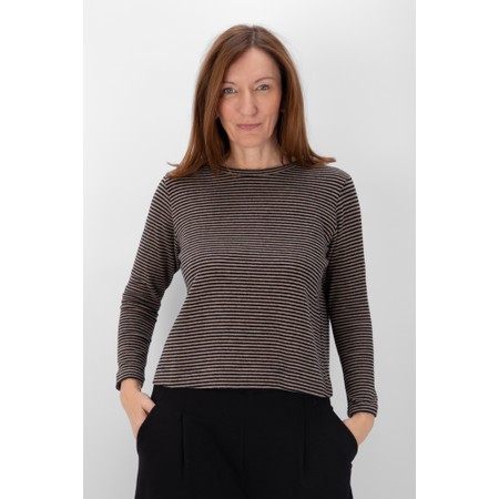 Mama B Aida Alpaca Riga Stripe Jumper - Beige
