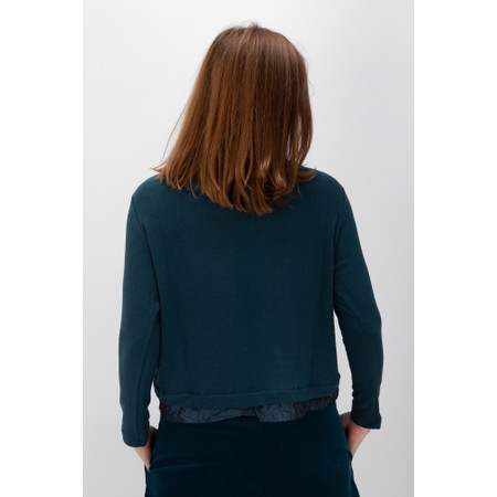 Mama B Toro Atlantic Crush Frill Cardigan - Blue