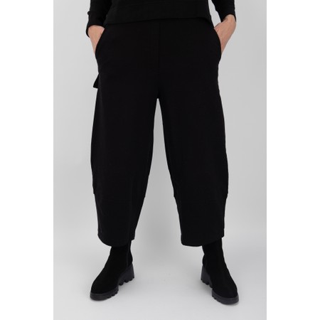 Mama B Mira F Nero Jersey Balloon Trouser - Black