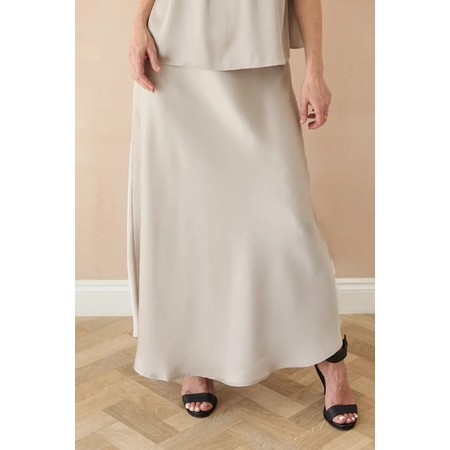 Chalk Gina Glacier Skirt - Transparent