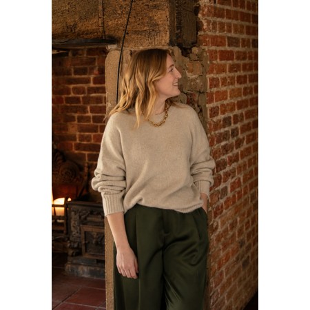 Chalk Martine Oyster Jumper - Beige