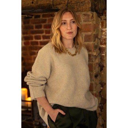 Chalk Martine Oyster Jumper - Beige