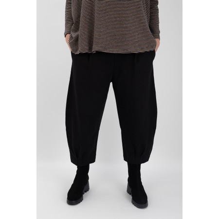 Mama B Bianco F Nero Balloon Trouser - Black