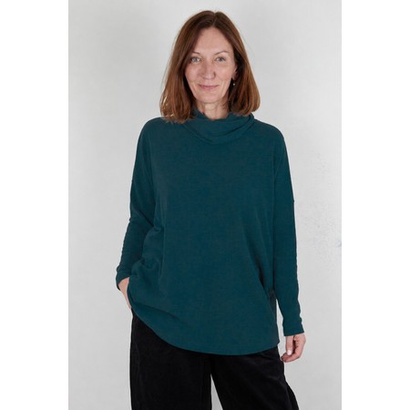 Mama B Bill U Atlantic Plain Fleece Jumper - Blue