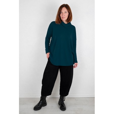 Mama B Bill U Atlantic Plain Fleece Jumper - Blue