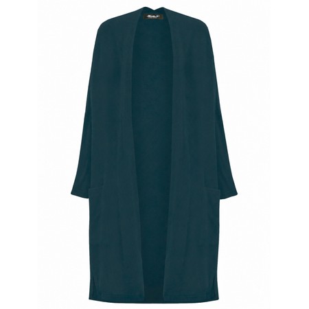 Mama B Soufle U Atlantic Plain Fleece Cardigan - Blue