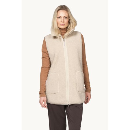 Ilse Jacobsen Bonded Pile Kit Gilet - Beige
