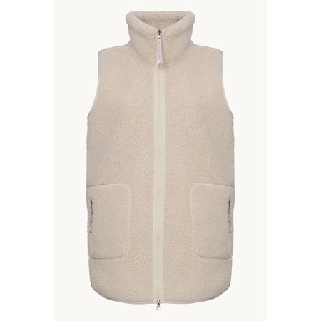 Ilse Jacobsen Bonded Pile Kit Gilet - Beige