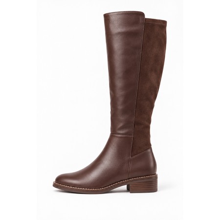 ELLA Marlowe Brown 50-50 Stretch Boot - Brown
