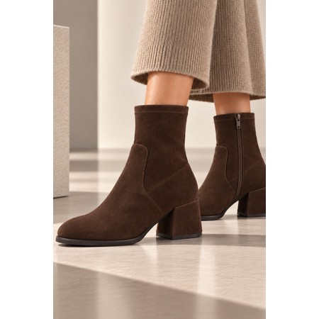 ELLA Samantha Ankle Boot - Brown