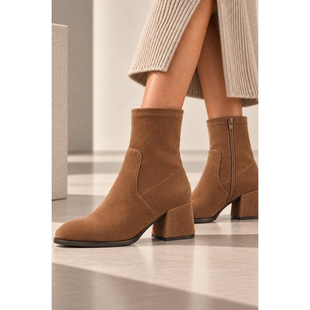 ELLA Samantha Ankle Boot - Brown