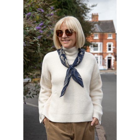 Masai Clothing Fanya Whitecap Knit Top - Off-White