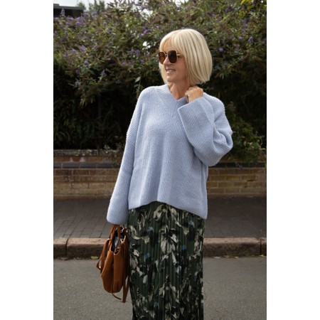 Masai Clothing Fayima Zen Blue Jumper - Blue