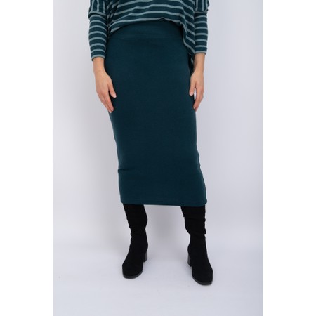 Mama B Lilla U Atlantic Plain Fleece Skirt - Blue