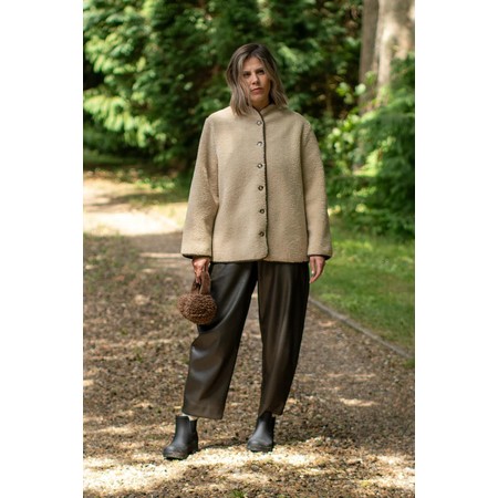 Chalk Macie Oat Jacket - Beige