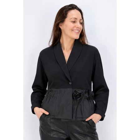 NOEN Noen Jersey Cardigan - Black